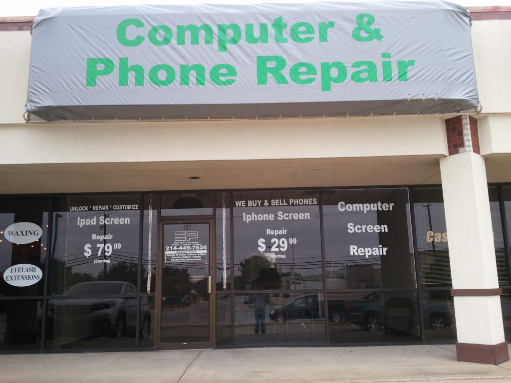 changes to our temporary sign... Rowlett Computer Services